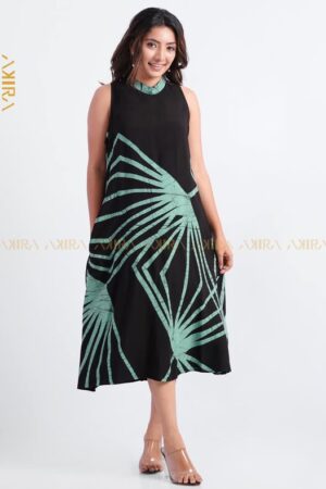 Maya Designer Batik Dress