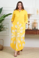 Sunny violet batik dress