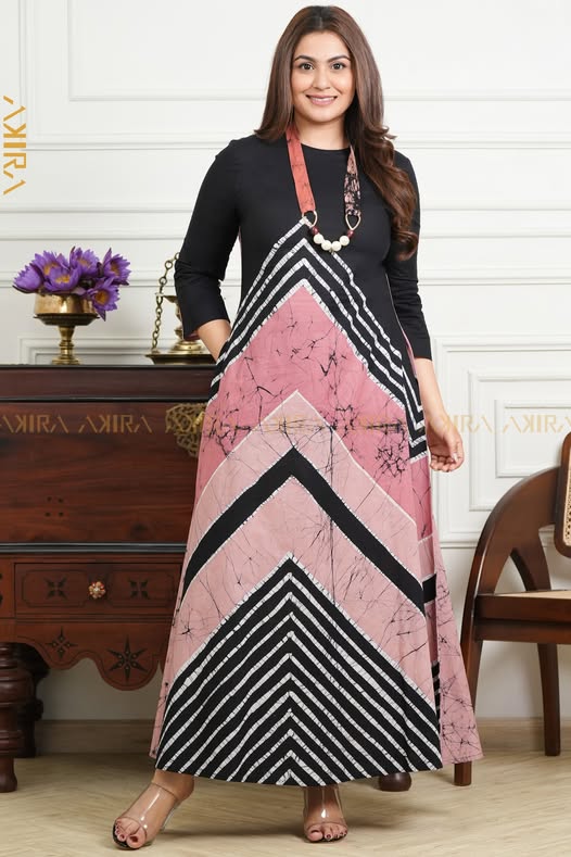 Madhavi Batik Designer Dress