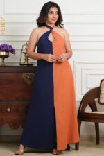 Two Tone Dusk Dress