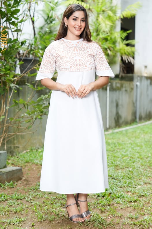 Silvery Fiona Elegant Dress