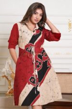 Violet illum batik dress