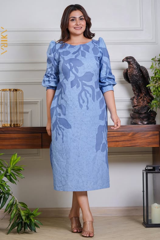 Chill aura batik dress