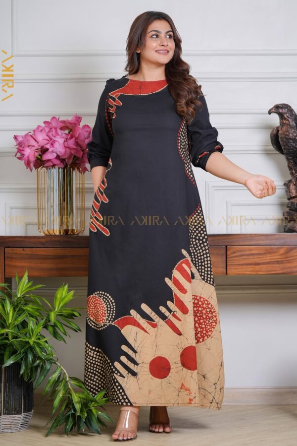Jasmine Lure Batik Dress