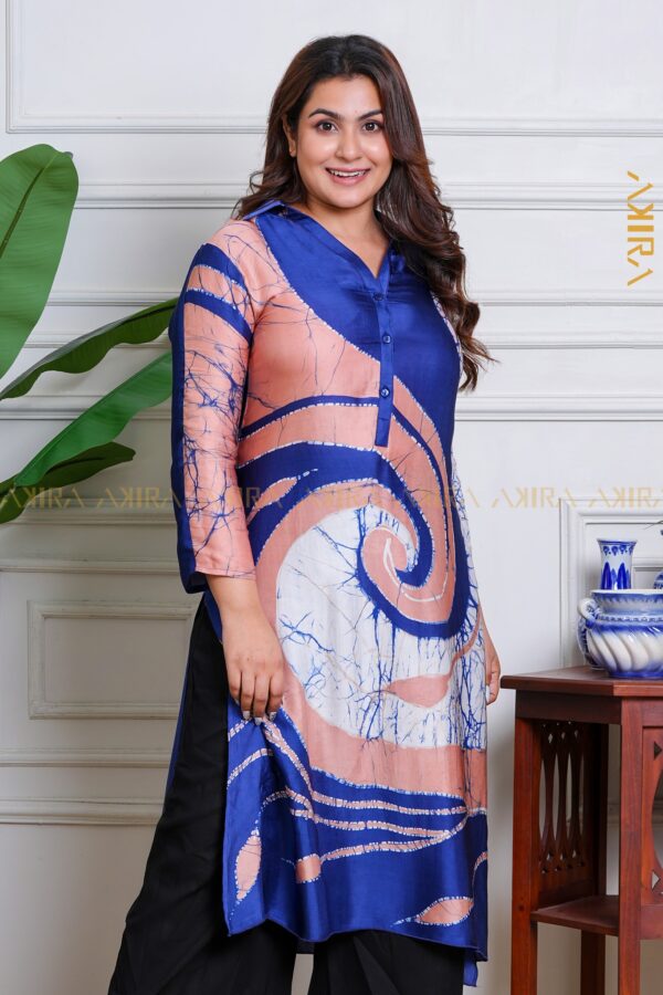 Stella silk designer party top