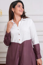 Two Tone Designer Dress