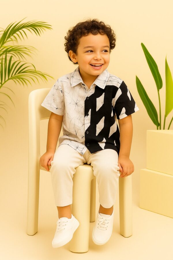 Scarlet Eclipse Batik Kids Shirt