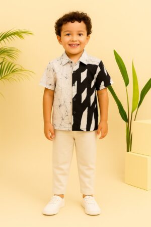 Scarlet Eclipse Batik Kids Shirt