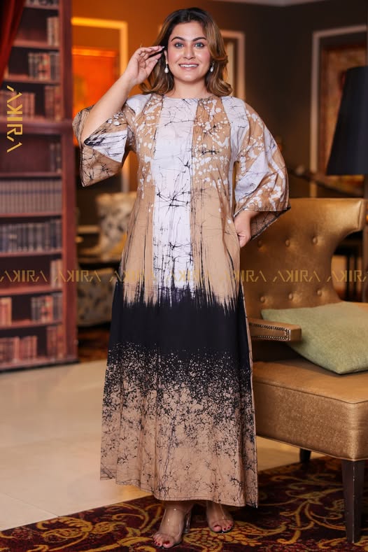 Sylvia Desert Look Batik Dress