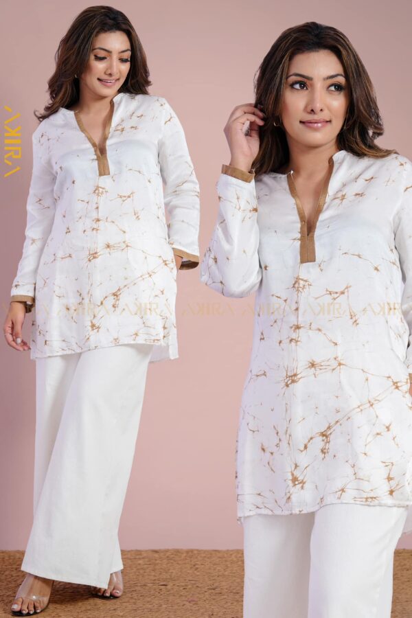 The Shine May Batik Silk Top