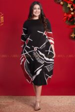 Cross-Cultural Luxe Batik Dress