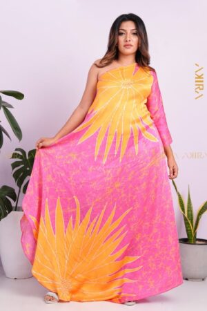 Evangeline Angel Silk Party Dress