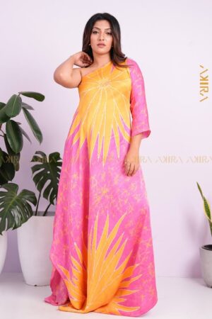 Evangeline Angel Silk Party Dress