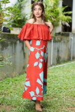 Graceful Gossamer Batik Dress