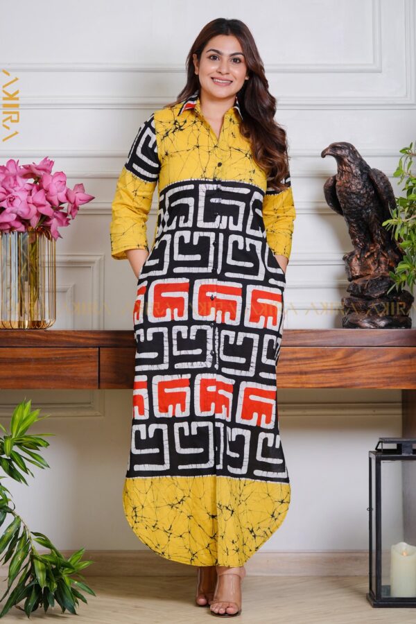 Pearl Daze Batik Designer Dress