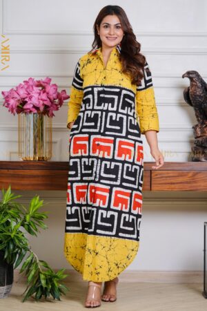 Pearl Daze Batik Designer Dress