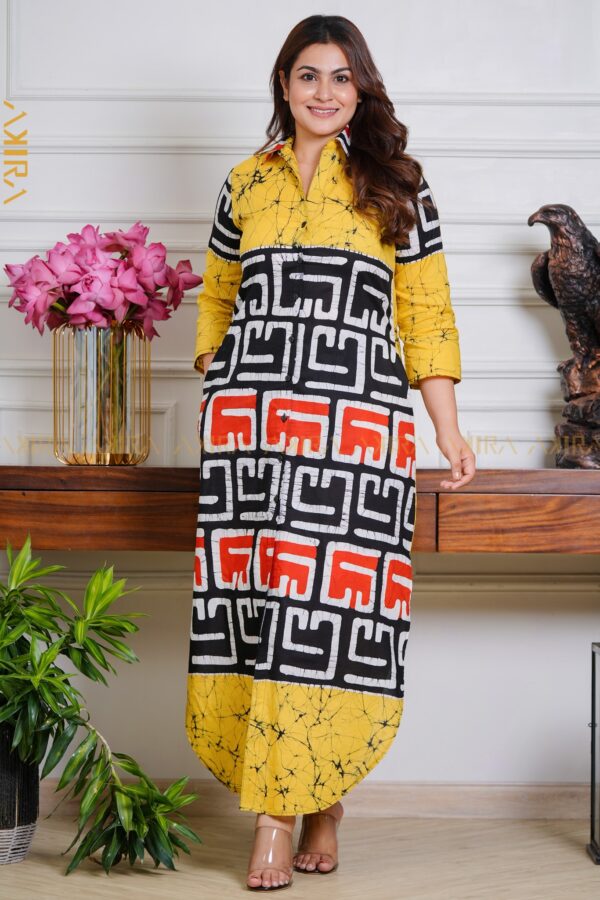 Pearl Daze Batik Designer Dress