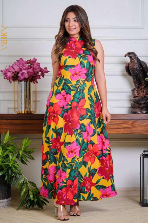 Colorful Lady Dress