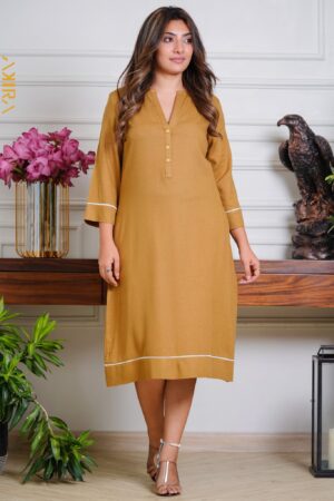 Oliviya Linen Elegant Dress