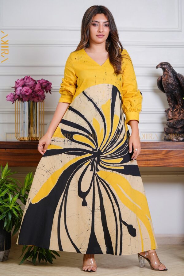 The Evening Elegant Batik Dress