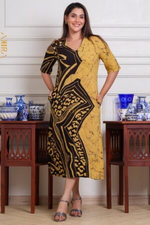 Twilight Batik Rayon dress