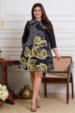 Azani flora batik designer dress