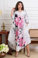 Victoriya bright batik dress