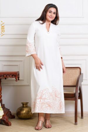 Rosy Tulle Designer Dress