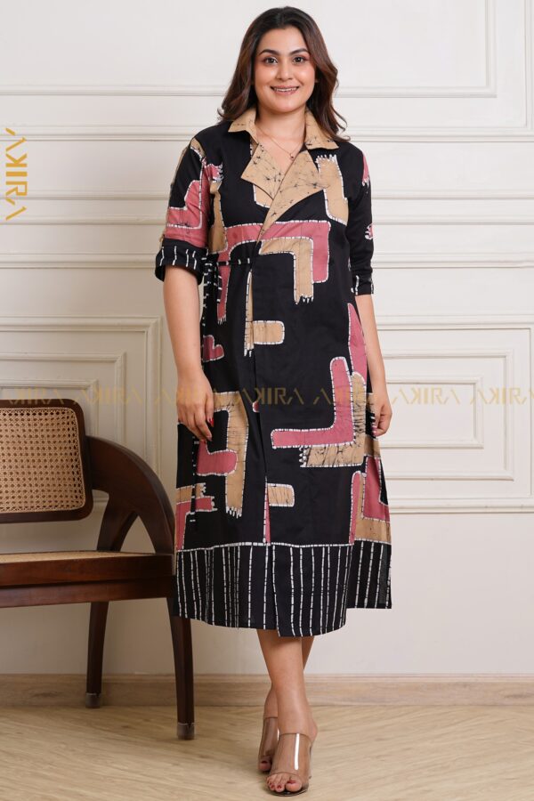 Moonbeam Delight Batik Dress