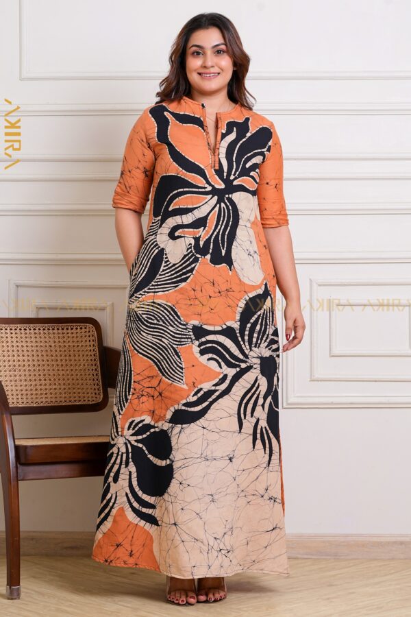 Eclipse Flora Batik Dress