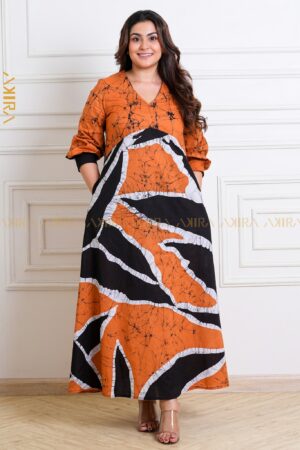 Elegant Luxe Batik Dress