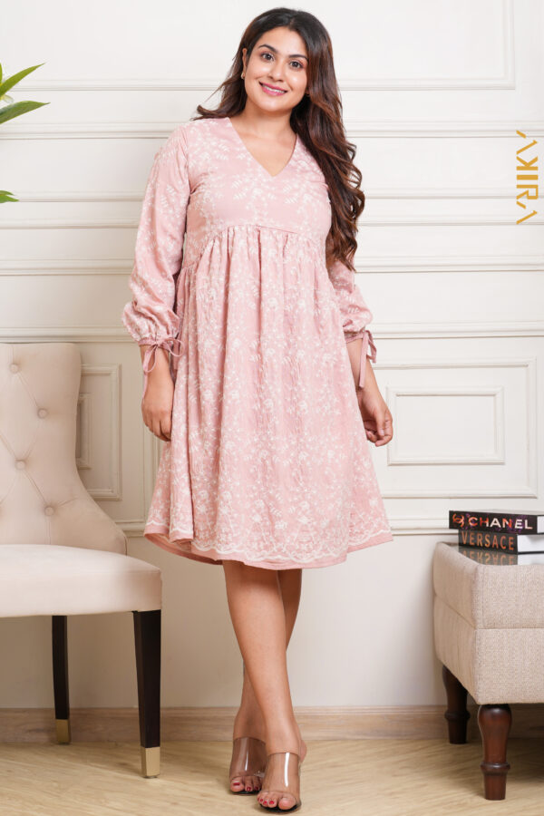 Crystal Peony Dress