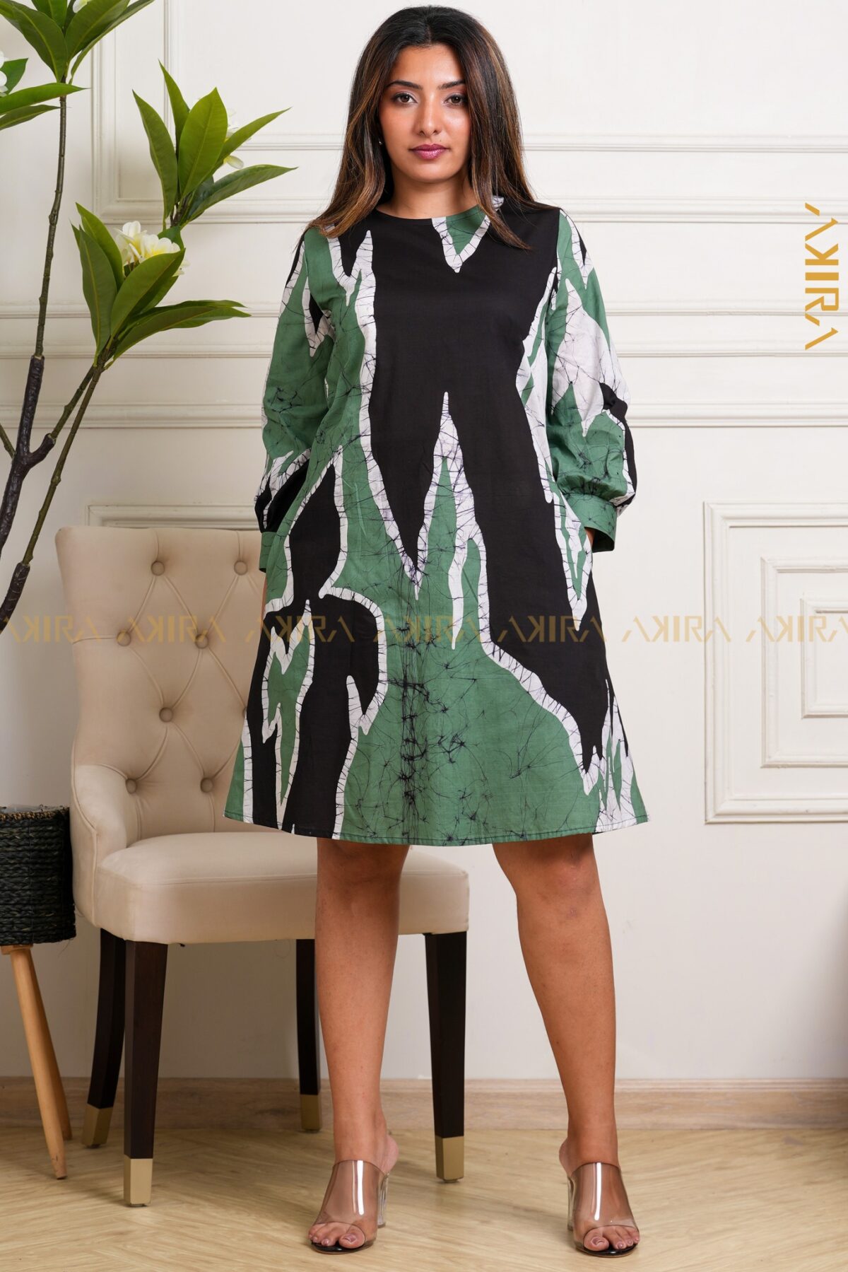 Alayza Batik Designer Dress