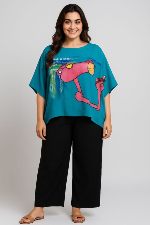 Tamara Hand Painted Poncho