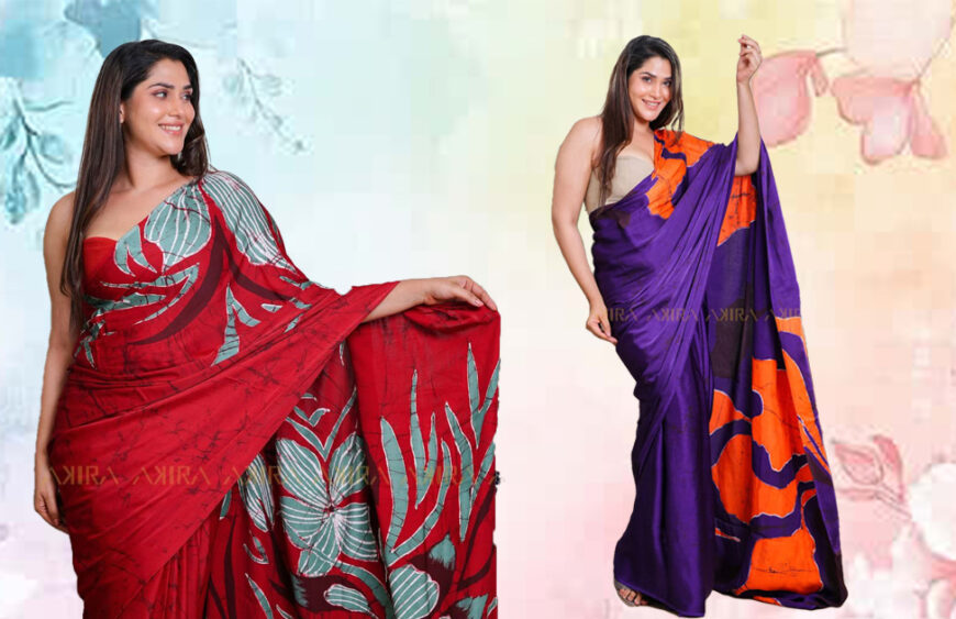 Explore the Unique Charm of Batik Sarees in Sri Lanka