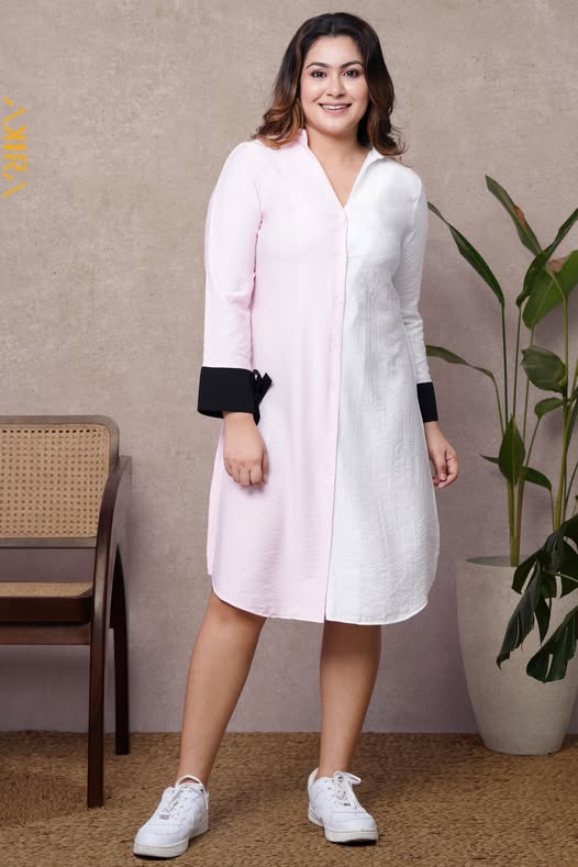 Viola Two Tone Dress