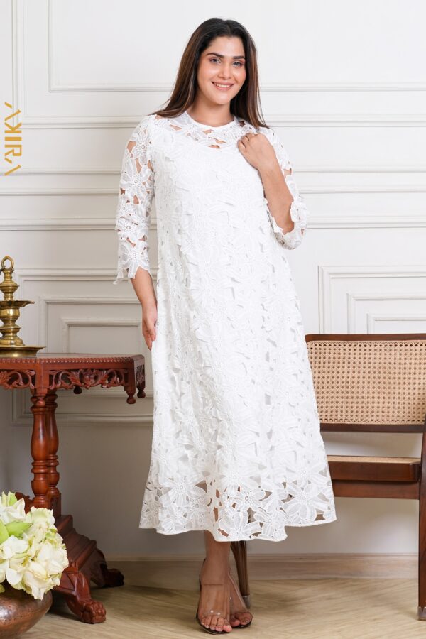 The florienne lace exclusive dress