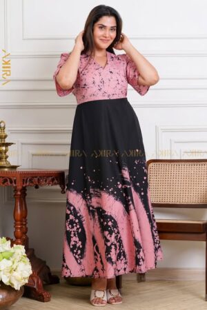 Style sizzle batik designer dress