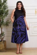 Elegant Empire Batik Dress