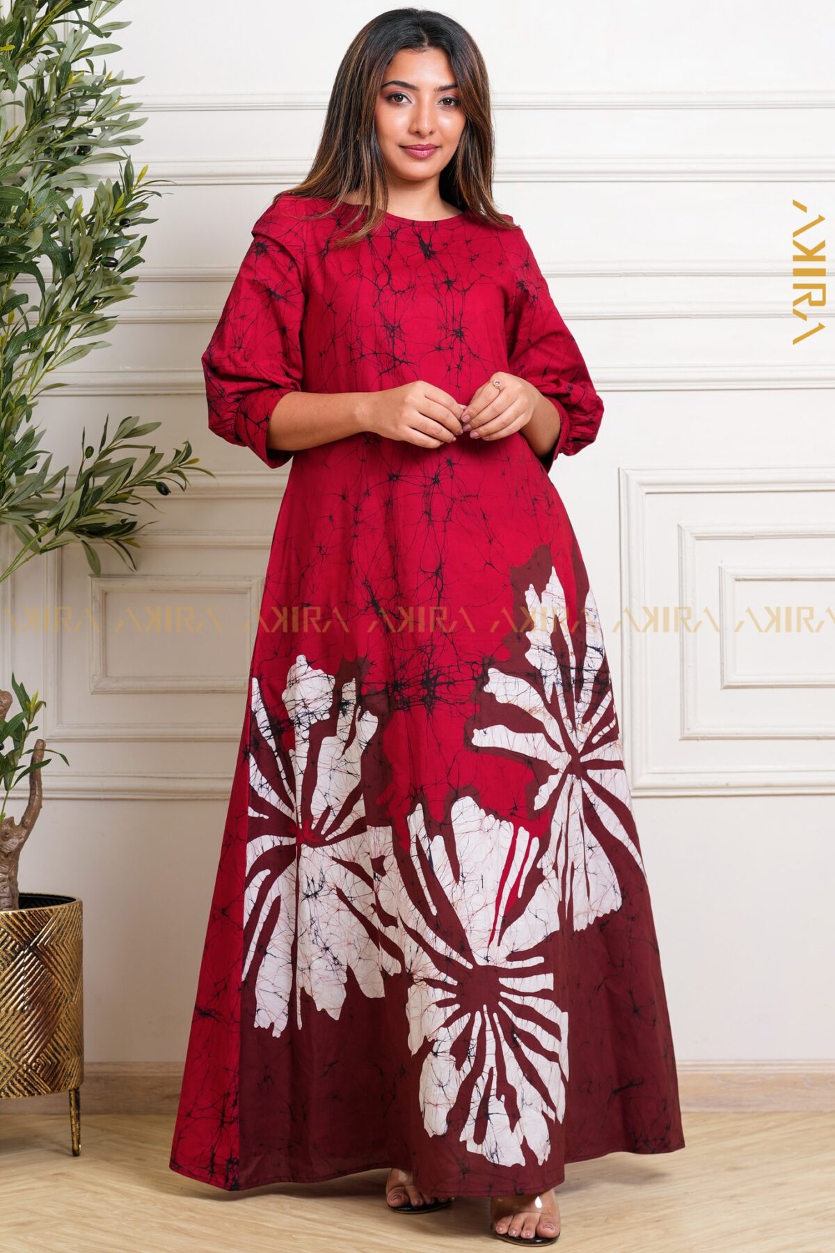 Tie Dream Batik Designer Dress