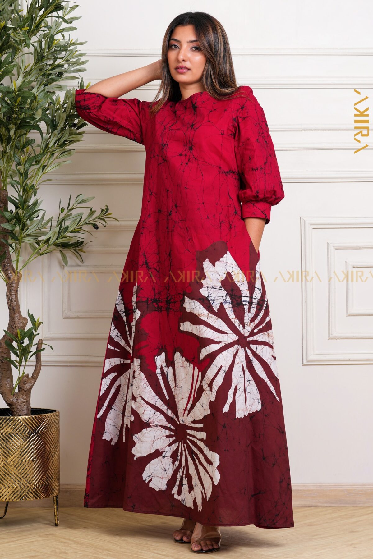 Tie Dream Batik Designer Dress