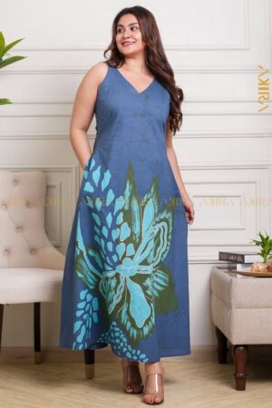 Breeflora batik designer dress