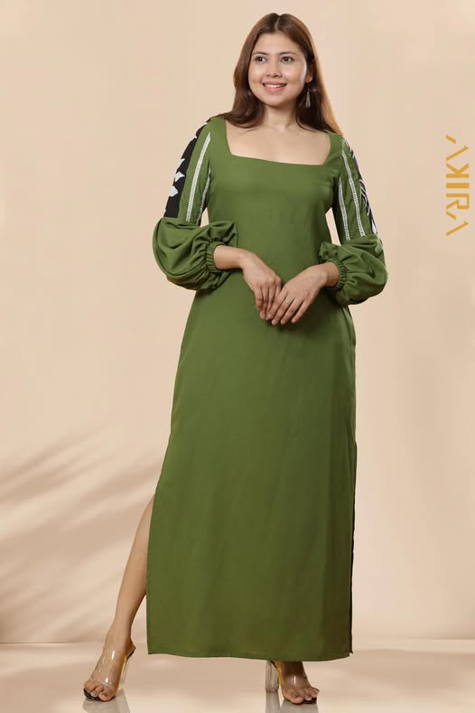 Royal Rajah Linen Dress