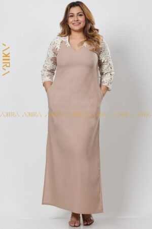 Rodgersia Linen Elegant Dress