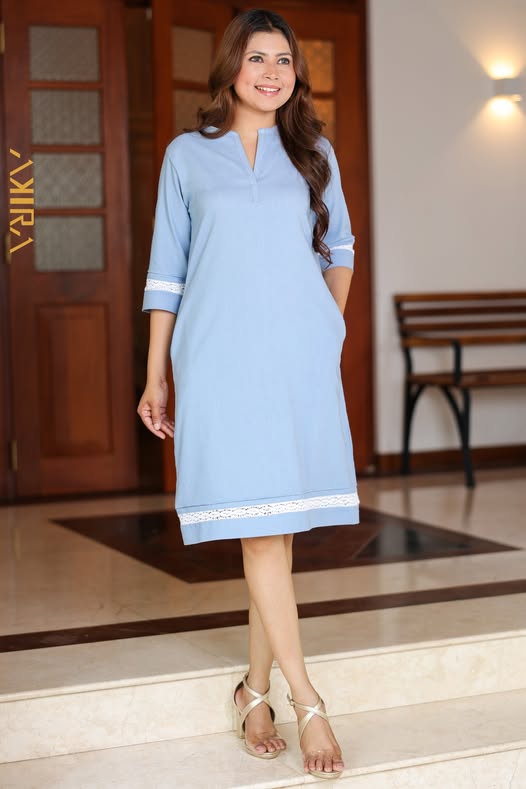 Ice Blue Lady Dress