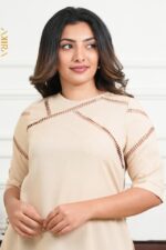 Ladder Lace Drape Dress
