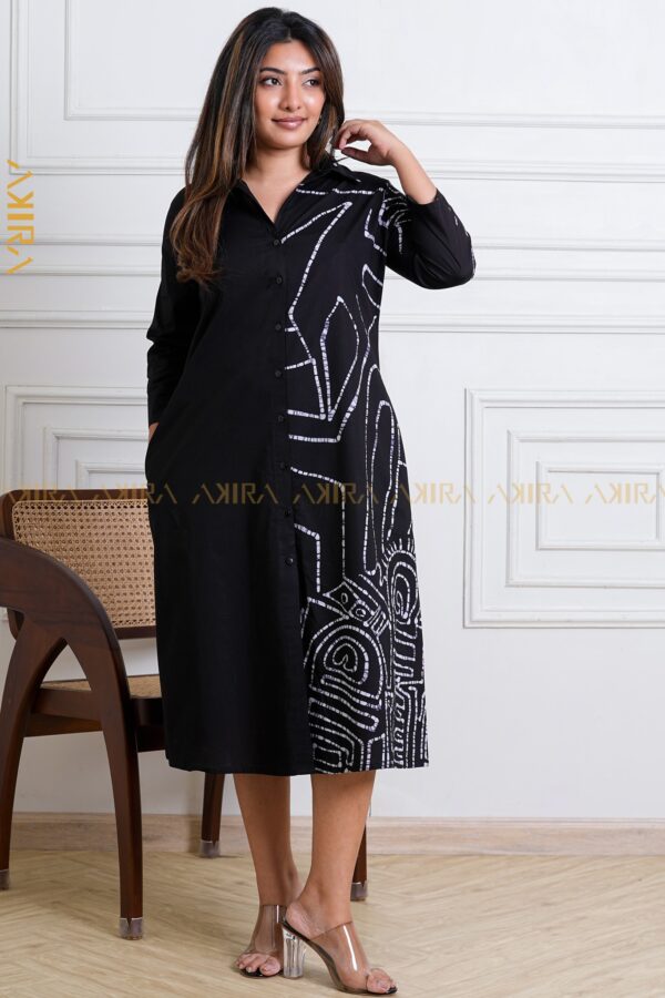 The Dark Vivian Batik Dress