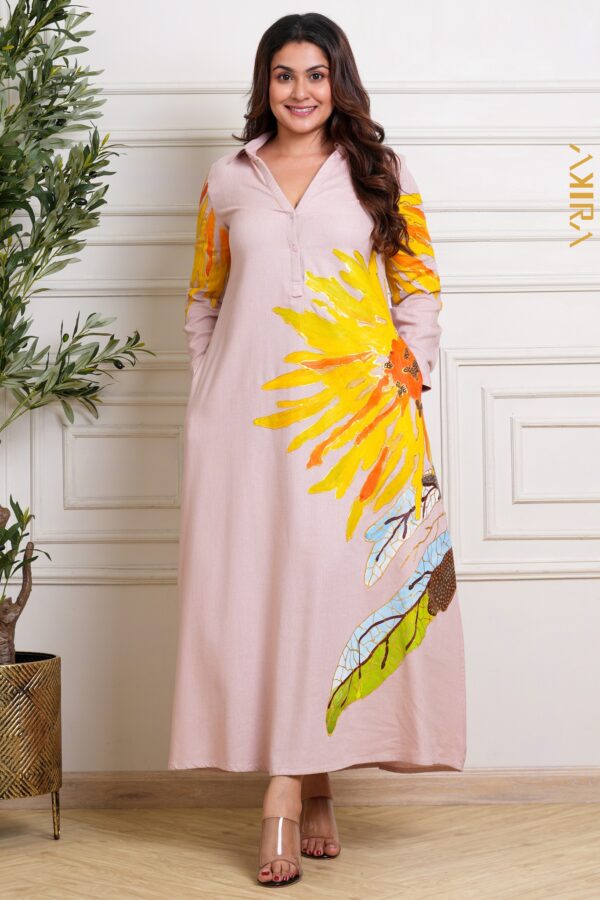Golden Queen Elegant Dress