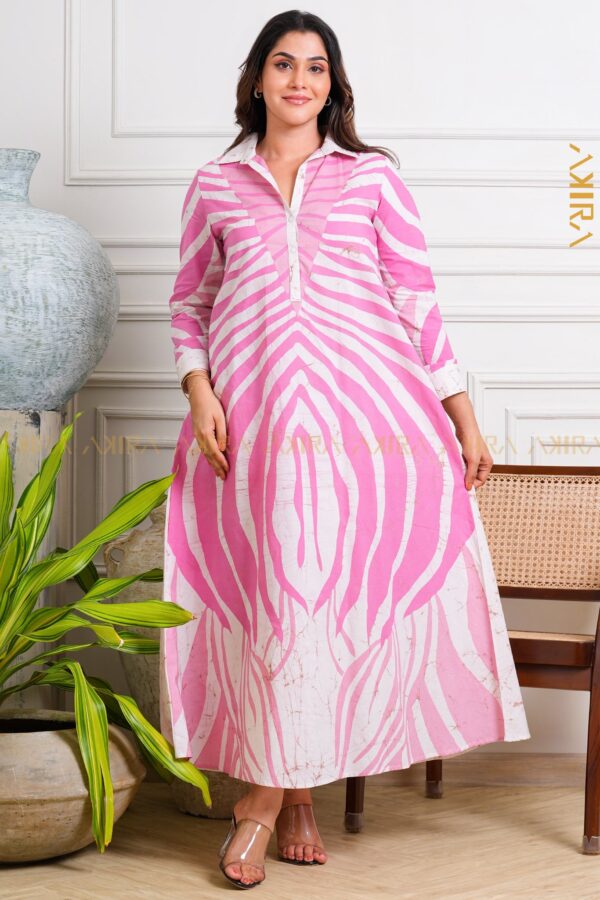 Moon Rose Batik Designer Dress