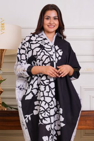 Dark In Modern Batik Dress